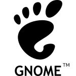 Le logo Gnome